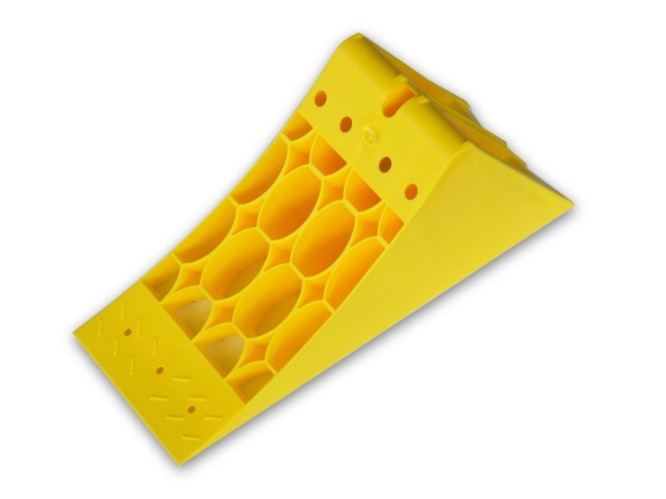 Wheel chock  E36 G36 3.5t plastic DIN 76051-E36 - Truck Bus Trailer